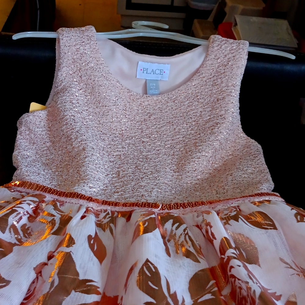 Pink and gold 7/8, 5/6